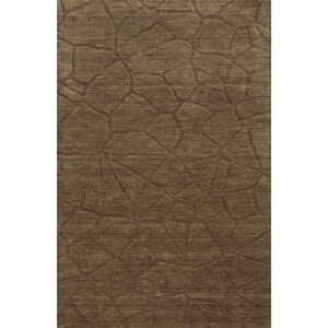 Gjin Hand-Loomed Brown Area Rug