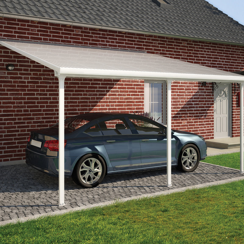 Palram Feria 10 Ft H X 20 W 13 D Patio Cover Awning Default Name