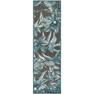 Winfrey Black Indoor/Outdoor Area Rug