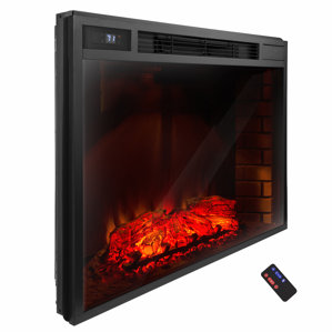 Freestanding 3D Logs Flame Electric Fi..