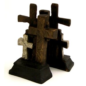 Cross Book Ends (Set of 2)