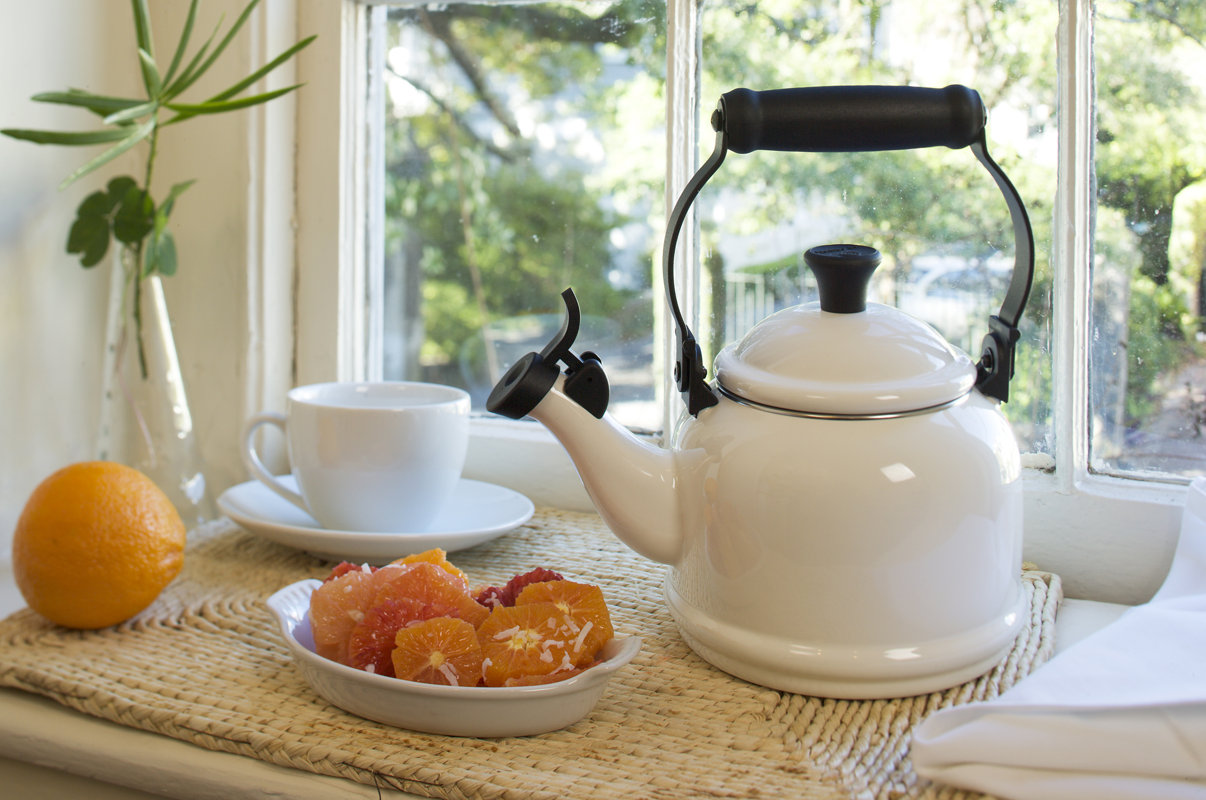 Le Creuset Enamel On Steel 1.25 Qt. Demi Tea Kettle & Reviews Wayfair