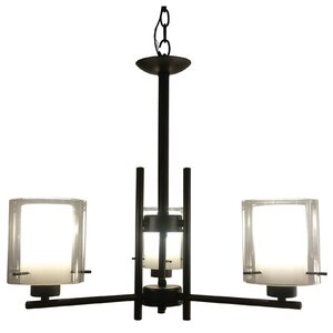 Dominic 3-Light Candle-Style Chandelier