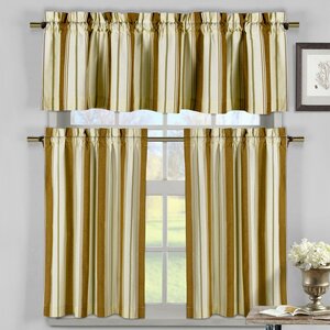 Coghlan 3 Piece Kitchen Curtain Set