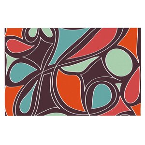 Miranda Mol 'Retro Swirl' Doormat