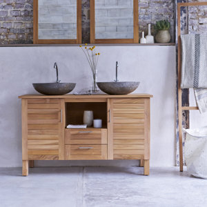 125 cm Waschbeckenunterschrank von Tikamoon