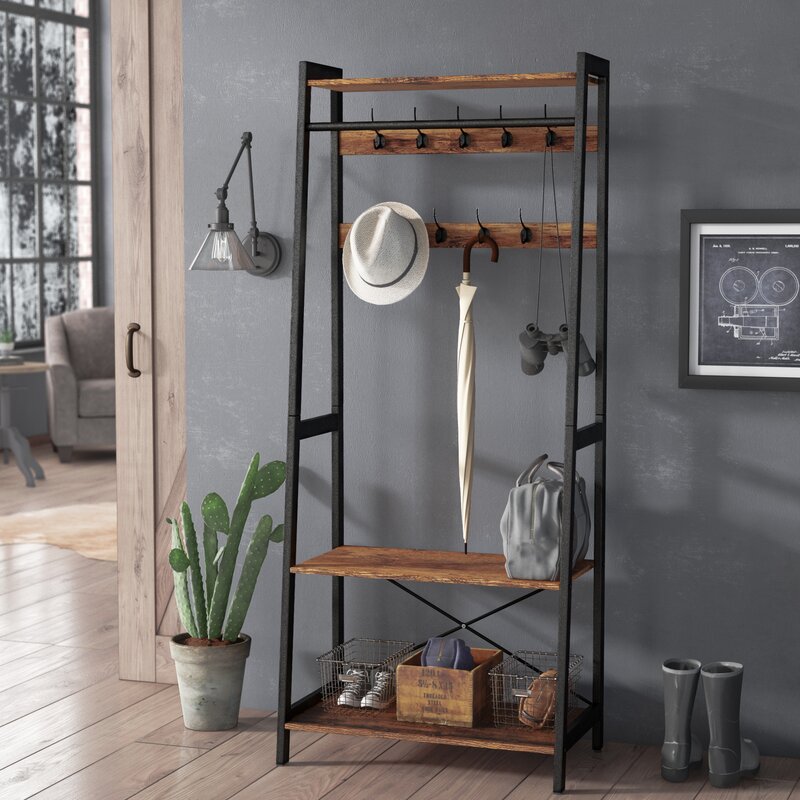 hallway coat rack