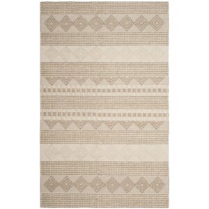 Billie Hand-Tufted Beige/Ivory Area Rug