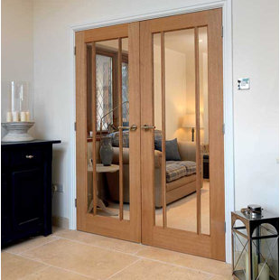 Internal Doors You Ll Love Wayfair Co Uk Eden Veneer Oak Slab Standard Door