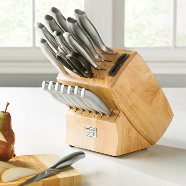 Chicago Cutlery Chicago 19 Piece Knife Set & Reviews Wayfair