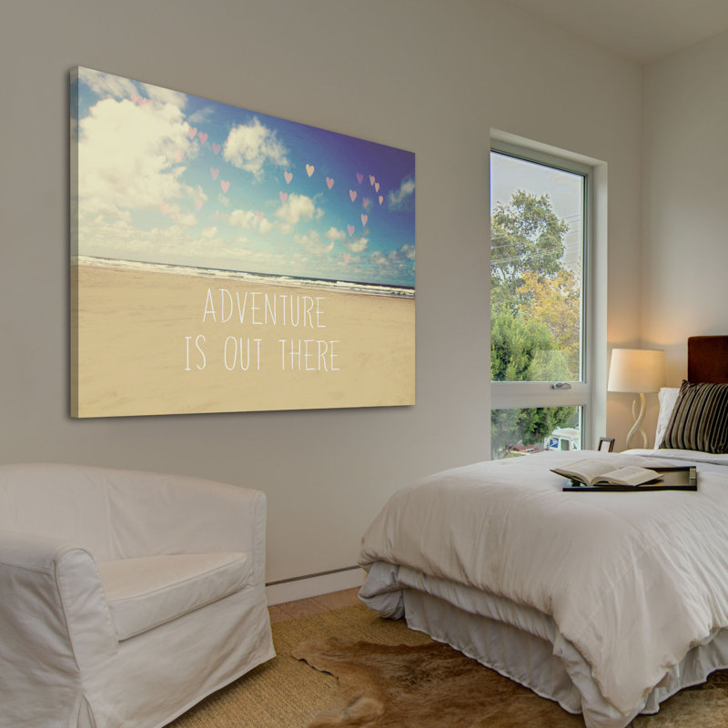 Adventure Is Out There By Parvez Taj Painting Print On Wrapped