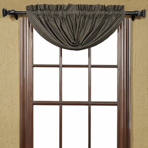 Millicent Plaid Balloon Lined Curtain Valance