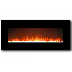 Lawrence Crystal Wall Mount Electric Fireplace by Gibson Living