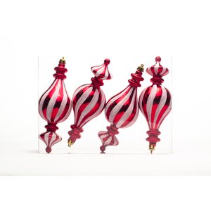 Finial Candy Ornament (Set of 2)