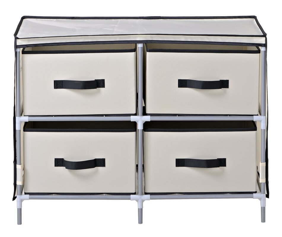 Rebrilliant 4 Drawer Storage Chest And Reviews Wayfair