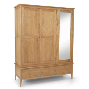 Drehtürenschrank Brigance von Marlow Home Co.