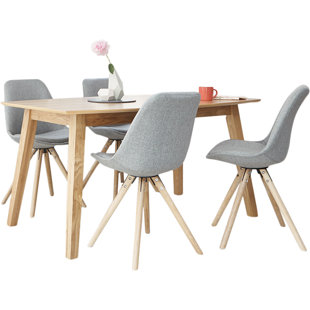 Set Of 4 Chairs Wayfair Co Uk Kiris Dining Set With 4 Chairs