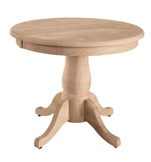 International Concepts Pedestal End Table Reviews Wayfair