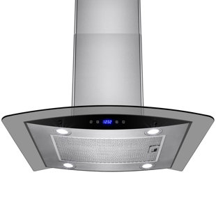 Kitchen Island Range Hood Wayfair 30 400 Cfm Convertible Island Range Hood