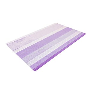 CarolLynn Tice Grape Purple/White Area Rug