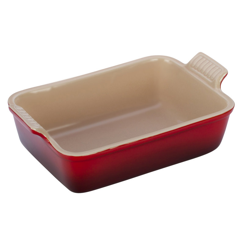 Le Creuset Stoneware Rectangular NonStick Heritage Dish & Reviews