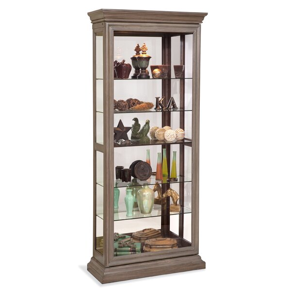 Philip Reinisch Co. Destiny Lighted Curio Cabinet & Reviews | Wayfair