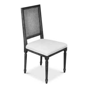 French Cane Back Dining Chairs Wayfair Faribault Cane Back Dining Chair Set Of 2