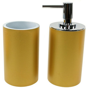 Gold Bathroom Accessories You\'ll Love | Wayfair Gold Bathroom Accessories You\'ll Love | Wayfair
