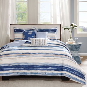 Cardiff 6 Piece Quilted Coverlet Set