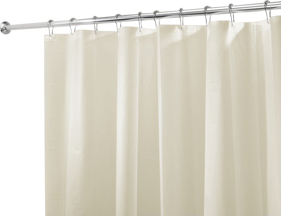 Symple Stuff Bayport Mildew Free Peva 3 Gauge Single Shower