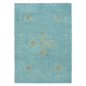 Hidden Hills Blue/Yellow Area Rug