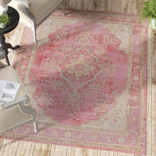Pink Rugs Joss Main Gerhardine Pink Oriental Area Rug