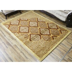 Shonil Beige/Brown Area Rug