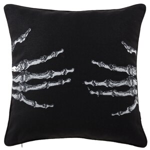 Skeleton Throw Pillow