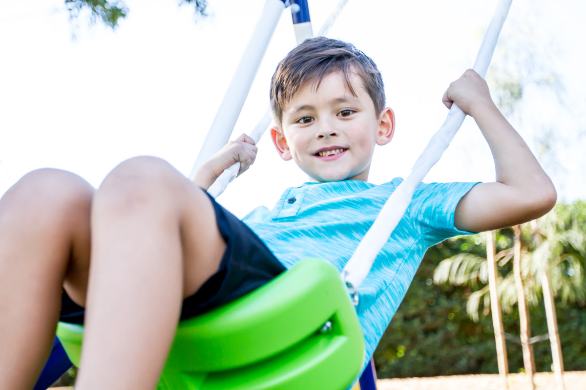 Natus Inc Rosemead Metal Slide and Swing Set & Reviews Wayfair