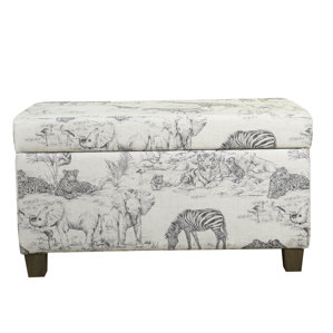 Hobart Jungle Kids Storage Bench by Harriet Bee