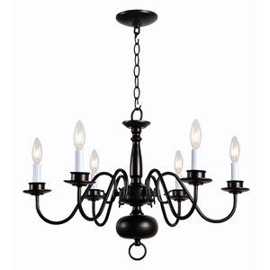 Nielson 6-Light Candle-Style Chandelier
