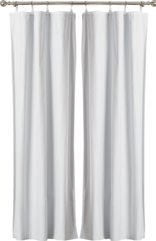 Alcott Hill Dorset Solid Blackout Thermal Grommet Curtain