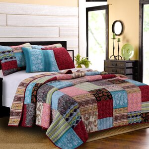 Bohemian Dream Bonus Reversible Quilt Set