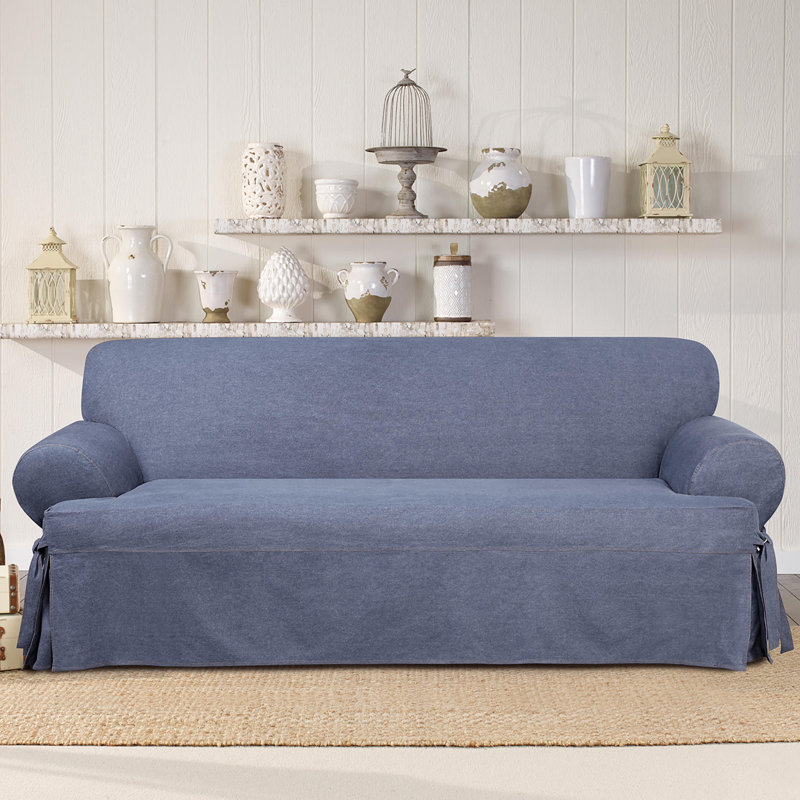 Authentic T Cushion Sofa Slipcover