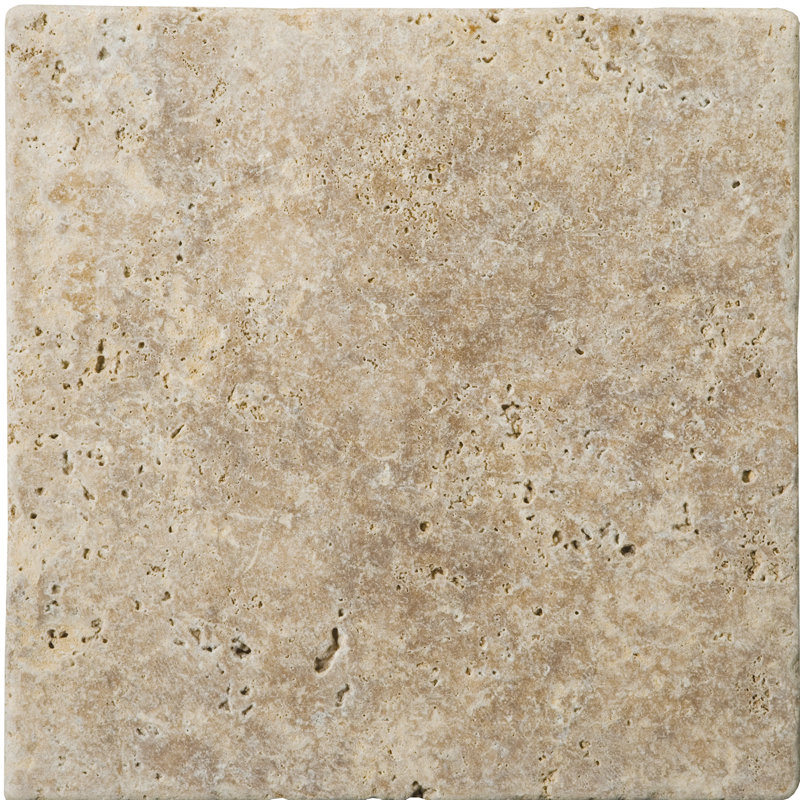 Emser Tile Natural Stone 4 X Travertine In Walnut Reviews Natural Stone 4 X Travertine Tile
