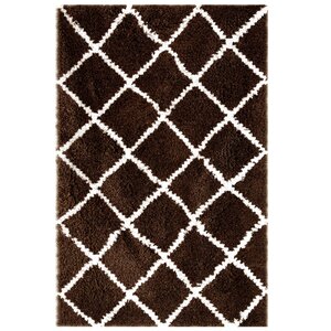 Hand-Woven Cocoa/Brown Area Rug