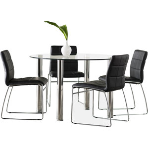 Rockaway 5 Piece Dining Set by Wade Lo..