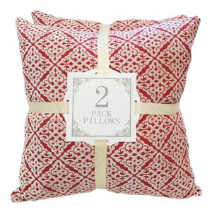 Chenille Jacquard Throw Pillow (Set of 2)