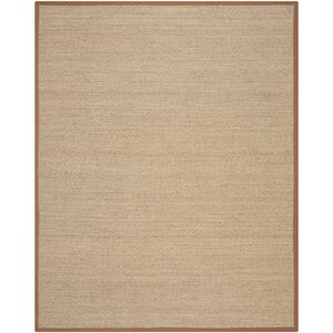 Hampshire Natural/Light Brown Contemporary Area Rug