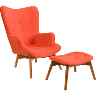 Modern Orange Accent Chairs Allmodern Canyon Vista Lounge Chair