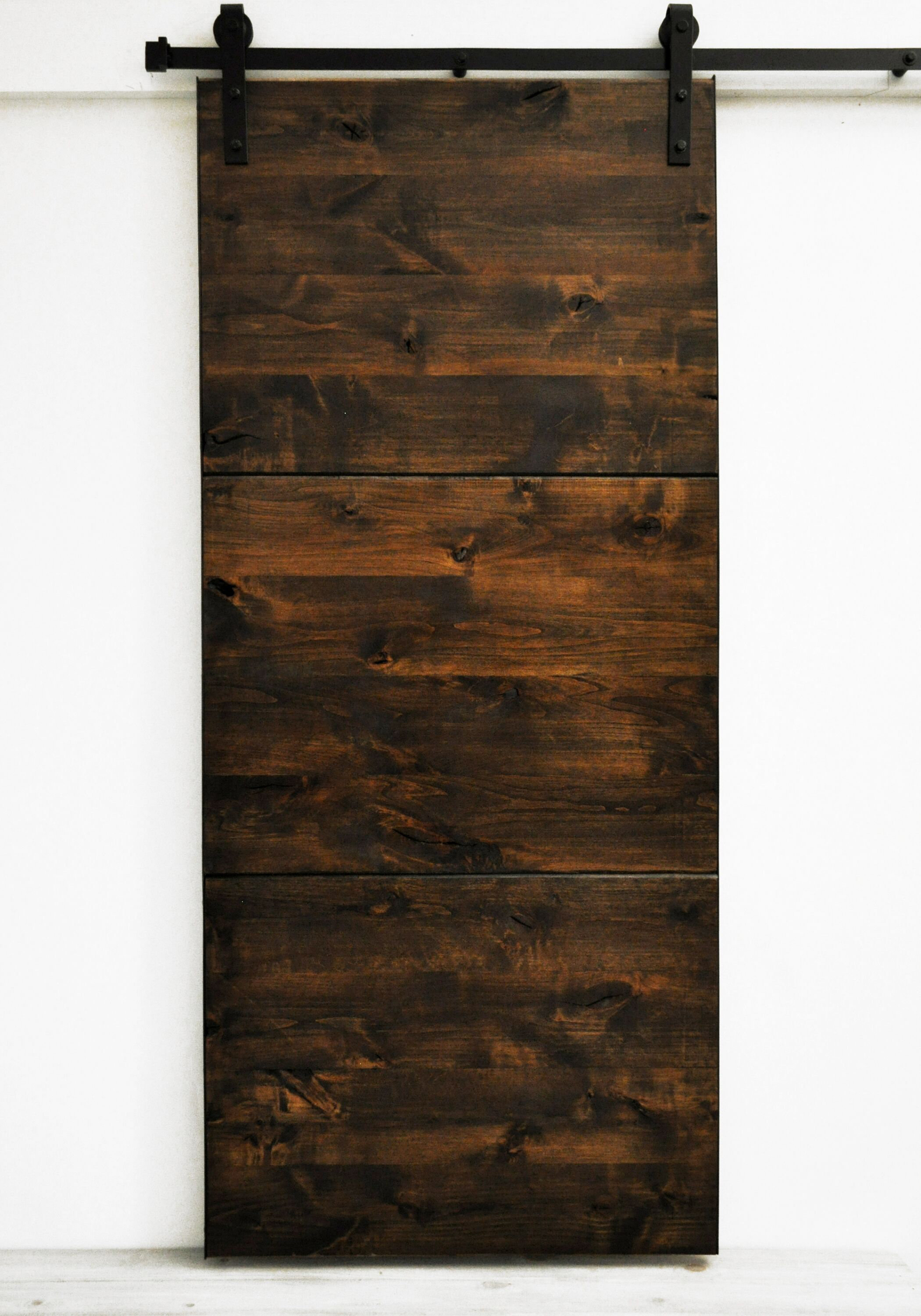 Dogberry Collections Modern Slab Wood 1 Panel Interior Barn Door Dogberry Collections Modern Slab Wood 1 Panel Interior Barn Door Wayfair