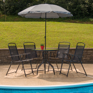 Tall Outdoor Bistro Set Wayfair Quickview