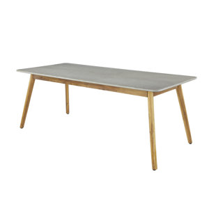 Stone Concrete Patio Dining Tables You Ll Love In 2019 Wayfair