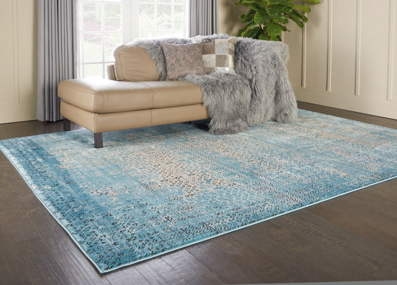 Saliba Blue Area Rug & Reviews AllModern